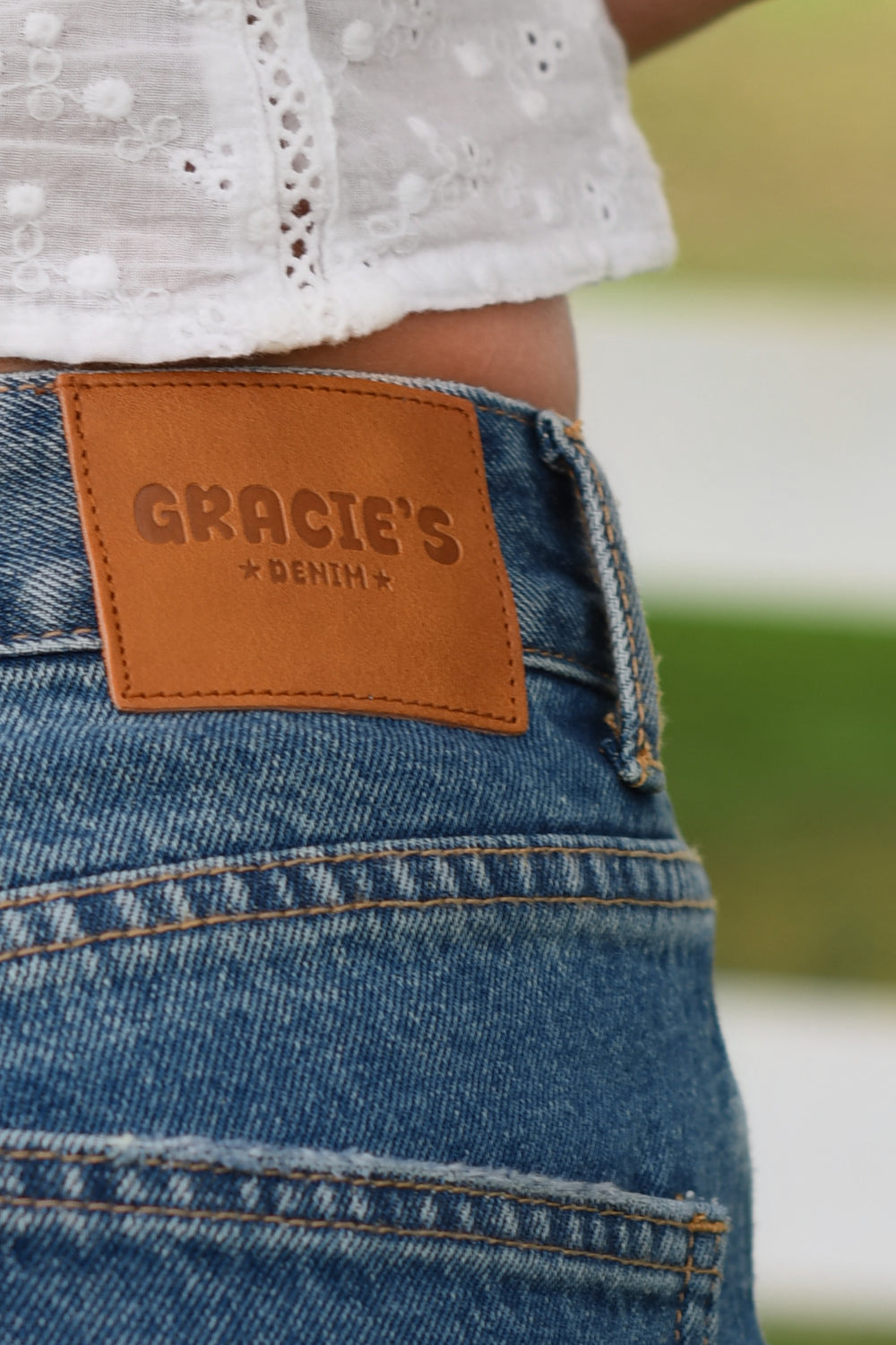 Low Rider Jeans - Dark Vintage