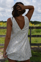 Ila Shift Dress - Cornflower
