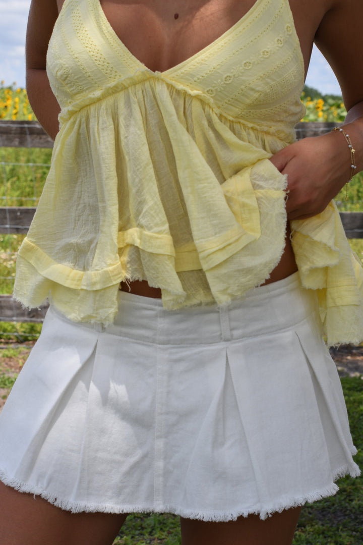 Highland Denim Skirt
