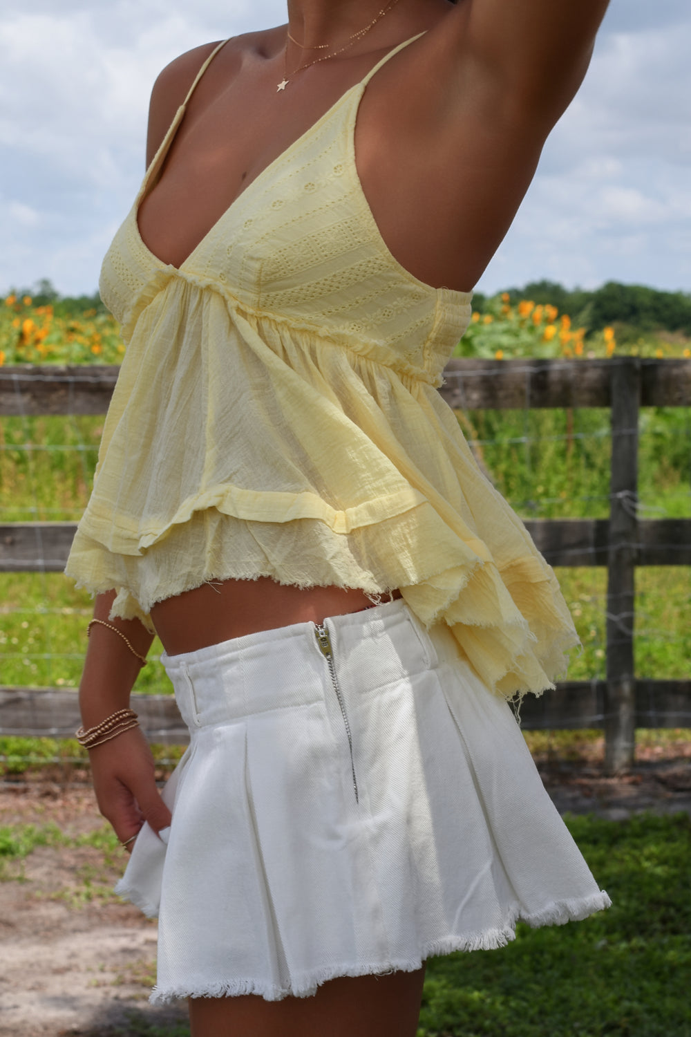 Highland Denim Skirt