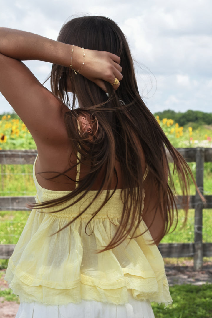 Layla Top - Sunflower