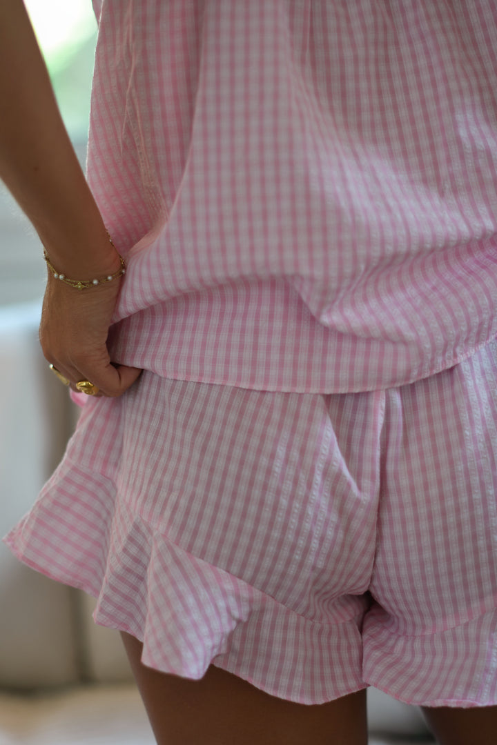 Strawberry Ruffle PJ Bottom