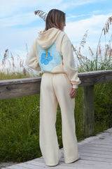 Pastel Hibiscus Sweatpants