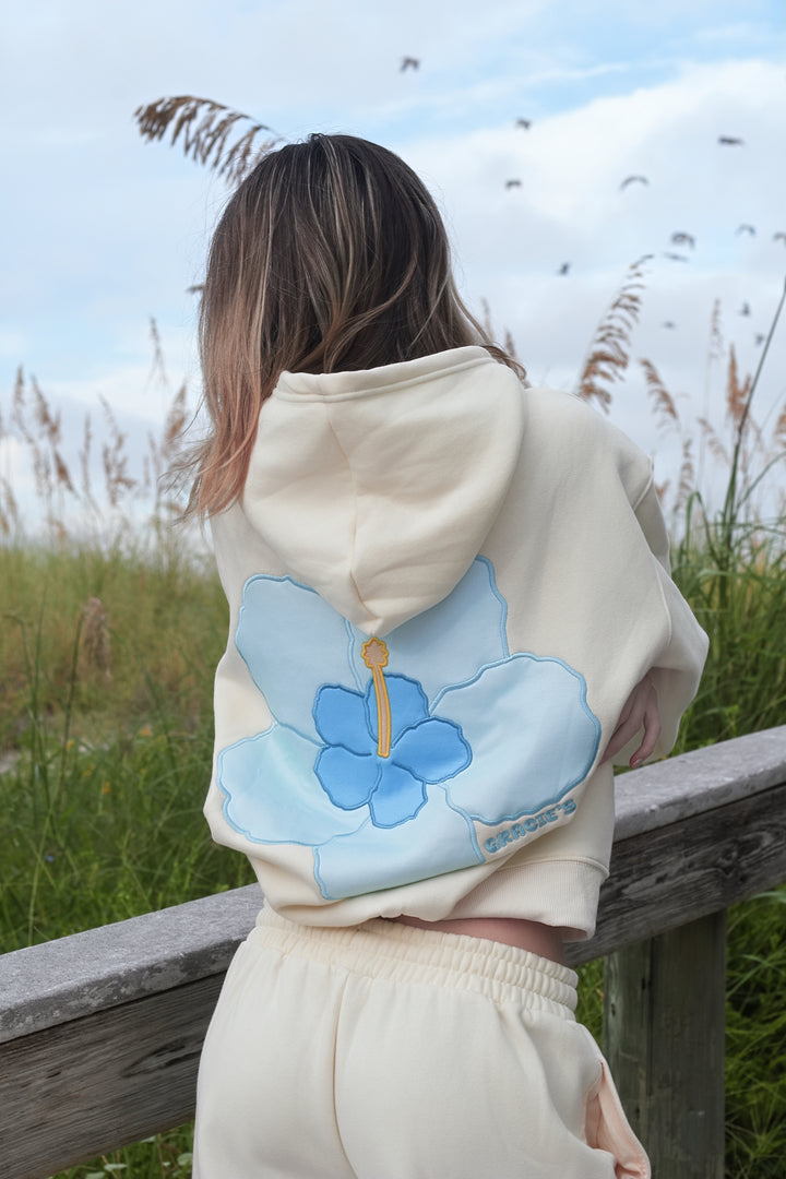 Pastel Hibiscus Hoodie