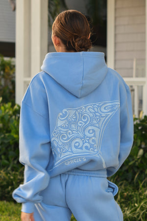 Stingray Hoodie - Pacific
