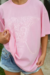 Stingray Oversized Tee - Bloom