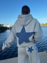 PREORDER Chambray Star Hoodie