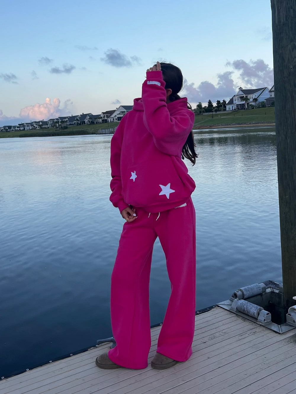 Dragonfruit Star Sweatpants