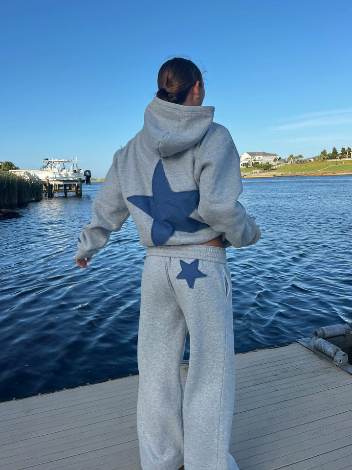 PREORDER Chambray Star Sweatpants