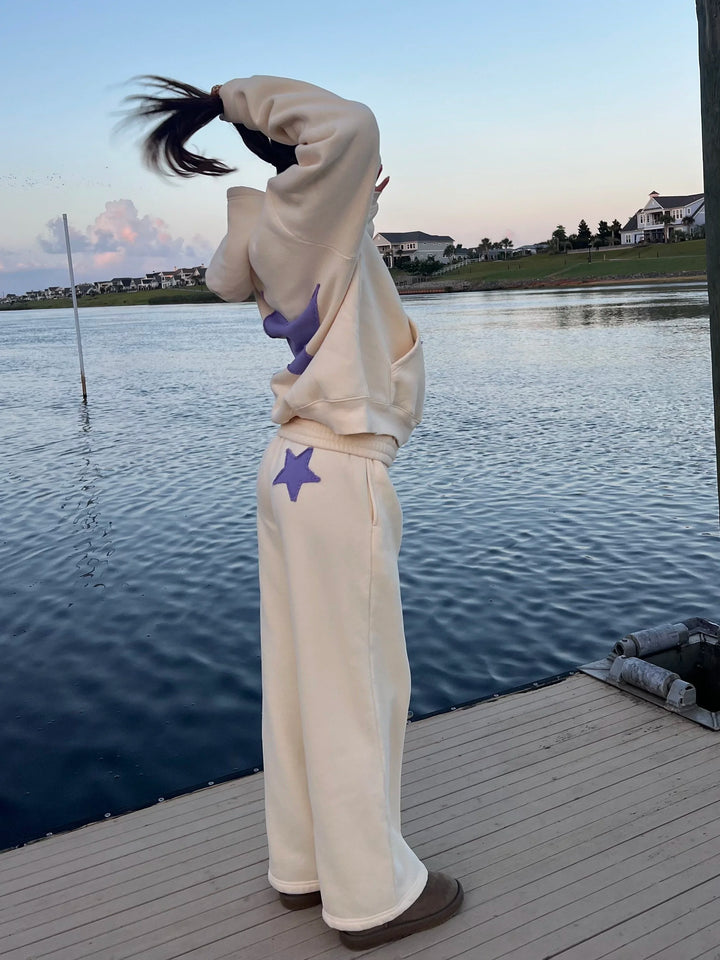 PREORDER Lavender Star Sweatpants