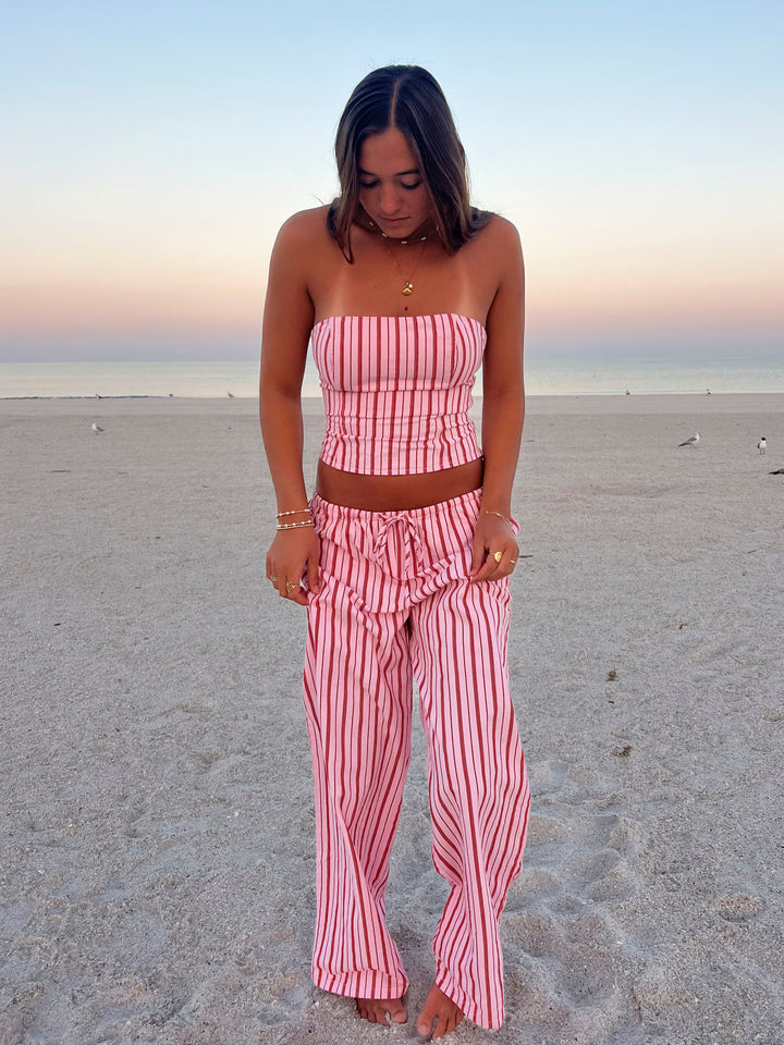 Strawberry Wide Leg Pants