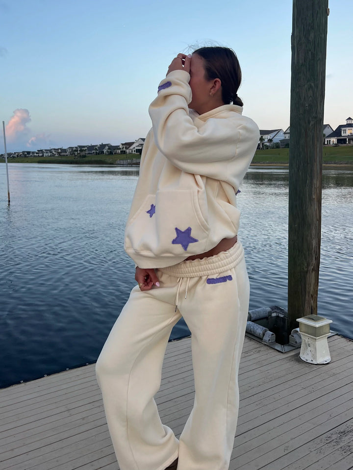 PREORDER Lavender Star Sweatpants