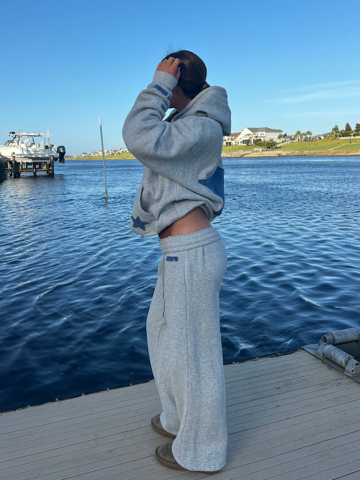 PREORDER Chambray Star Sweatpants