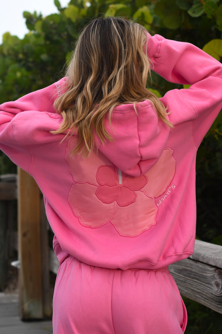Taffy Hibiscus Hoodie