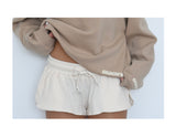 Latte Brown Shorts