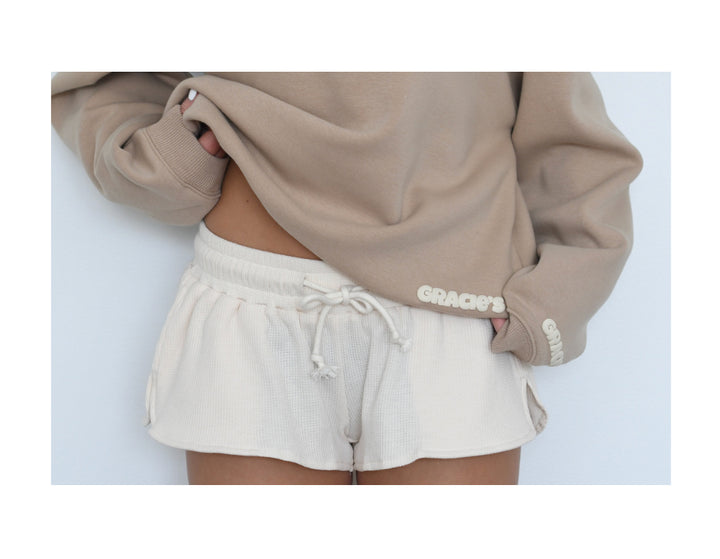 Latte Brown Shorts